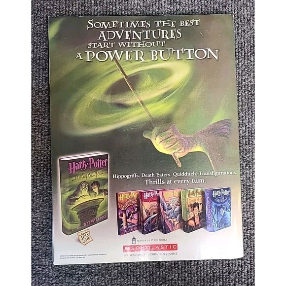 Nintendo Power Magazine Issue 203 May 2006 Mario & Luigi w/Odama Gamecube Poster - Picture 2 of 4